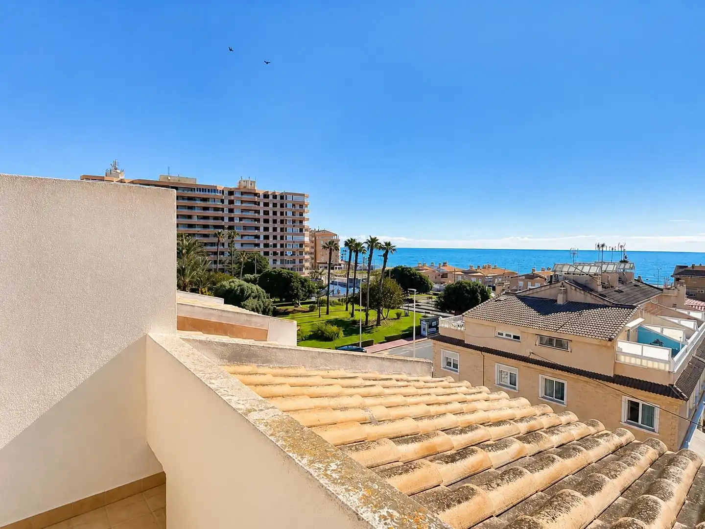 Vista exterior de Àtic en venda en Torrevieja amb Aire condicionat, Moblat i Rentadora