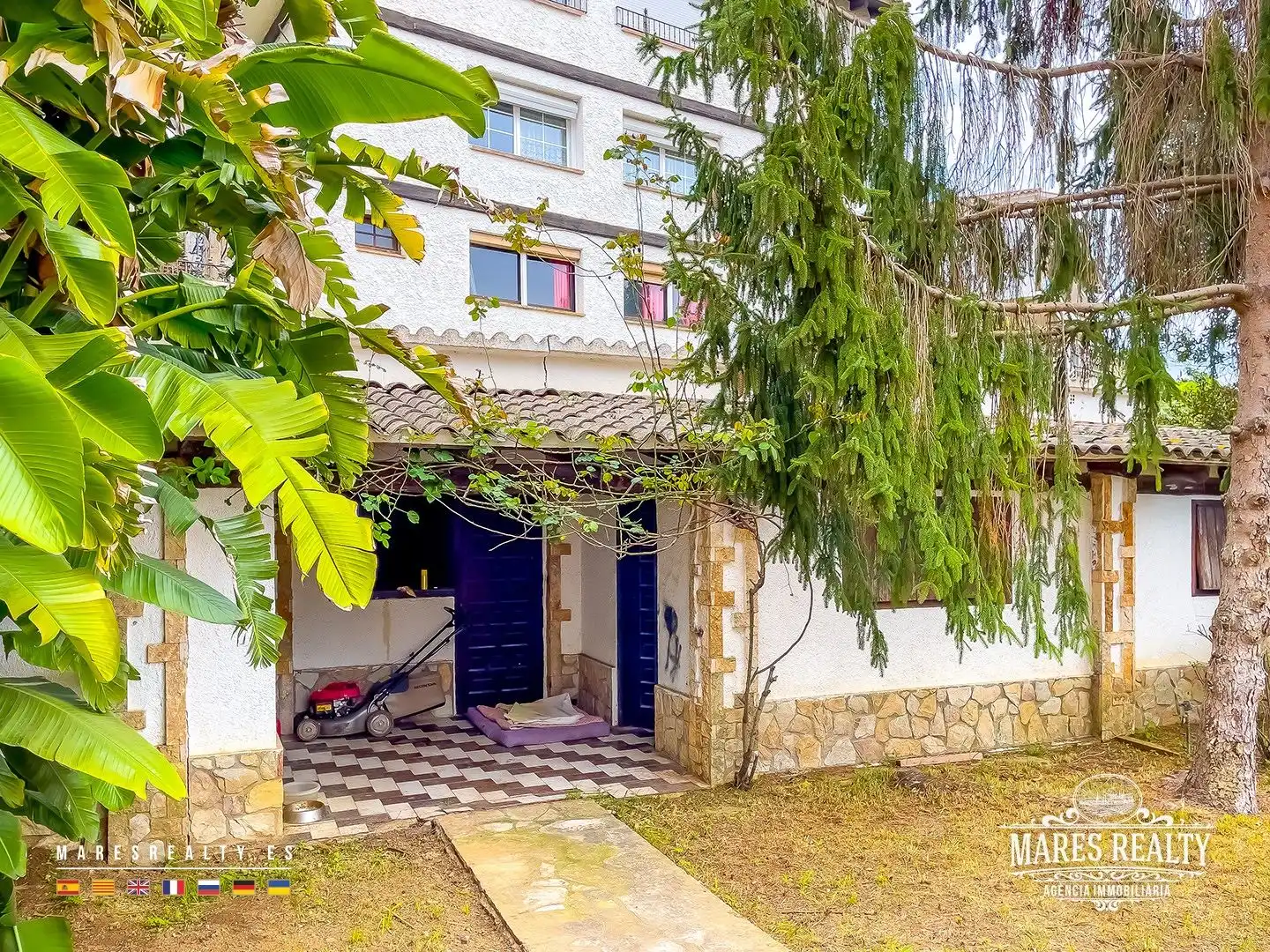 Vista exterior de Casa o chalet en venta en Lloret de Mar con Aire acondicionado, Calefacción y Jardín privado