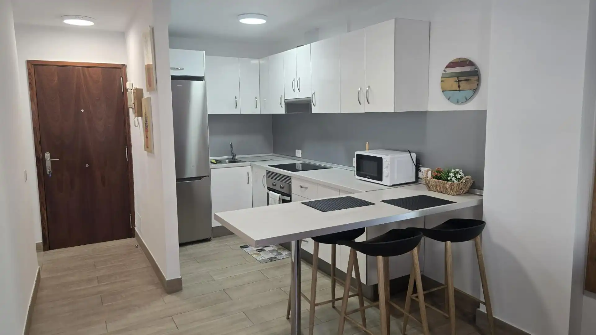 Kitchen of Flat for rent in Santa Cruz de Tenerife  with Terrace, Furnished and Community pool