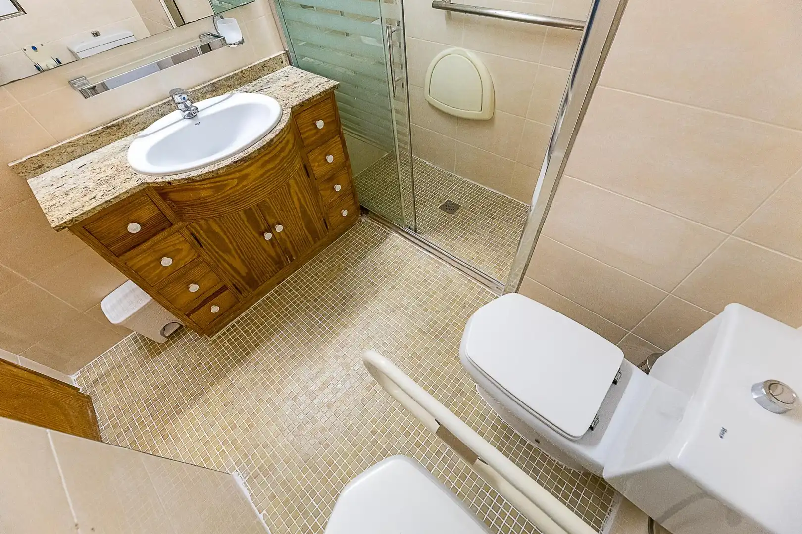 Bany de Apartament en venda en  Palma de Mallorca amb Calefacció, Terrassa i Balcó