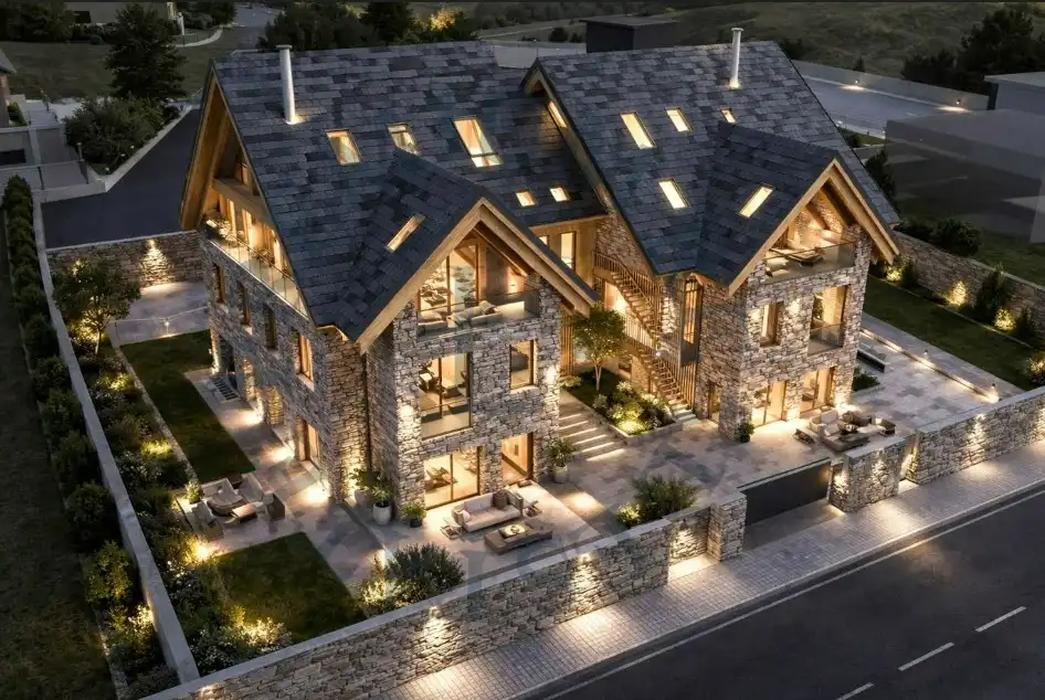 Vista exterior de Casa o chalet en venta en Naut Aran con Calefacción, Jardín privado y Parquet