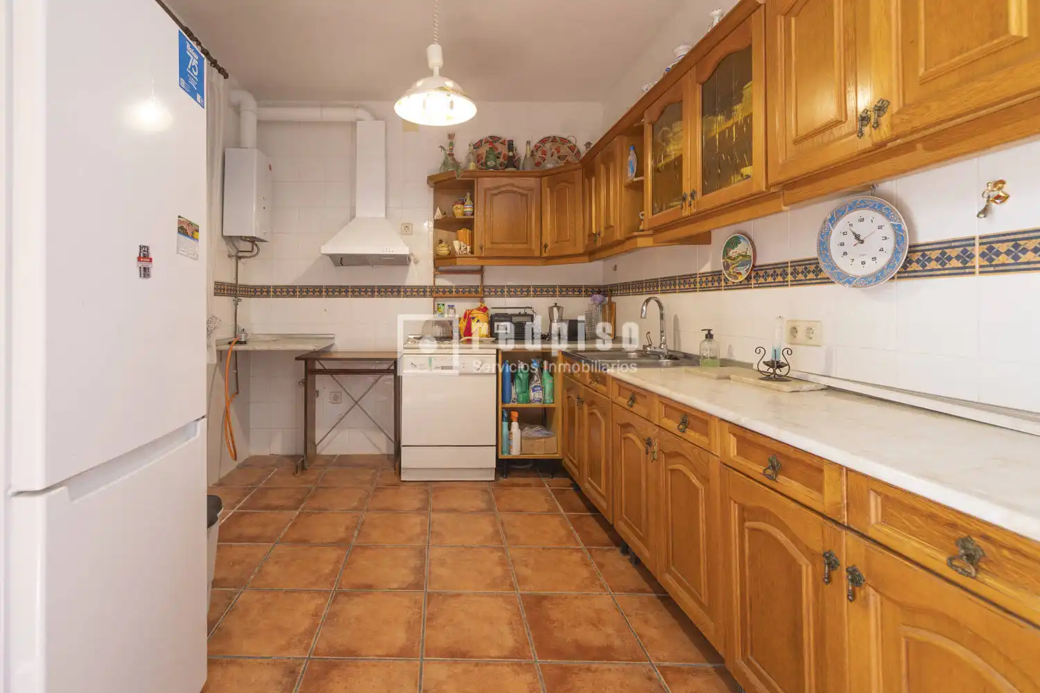 Cocina de Casa o chalet en venta en Noblejas con Calefacción, Jardín privado y Trastero
