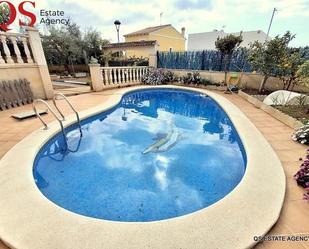 Swimming pool of House or chalet for sale in Cunit  with Heating, Private garden and Terrace