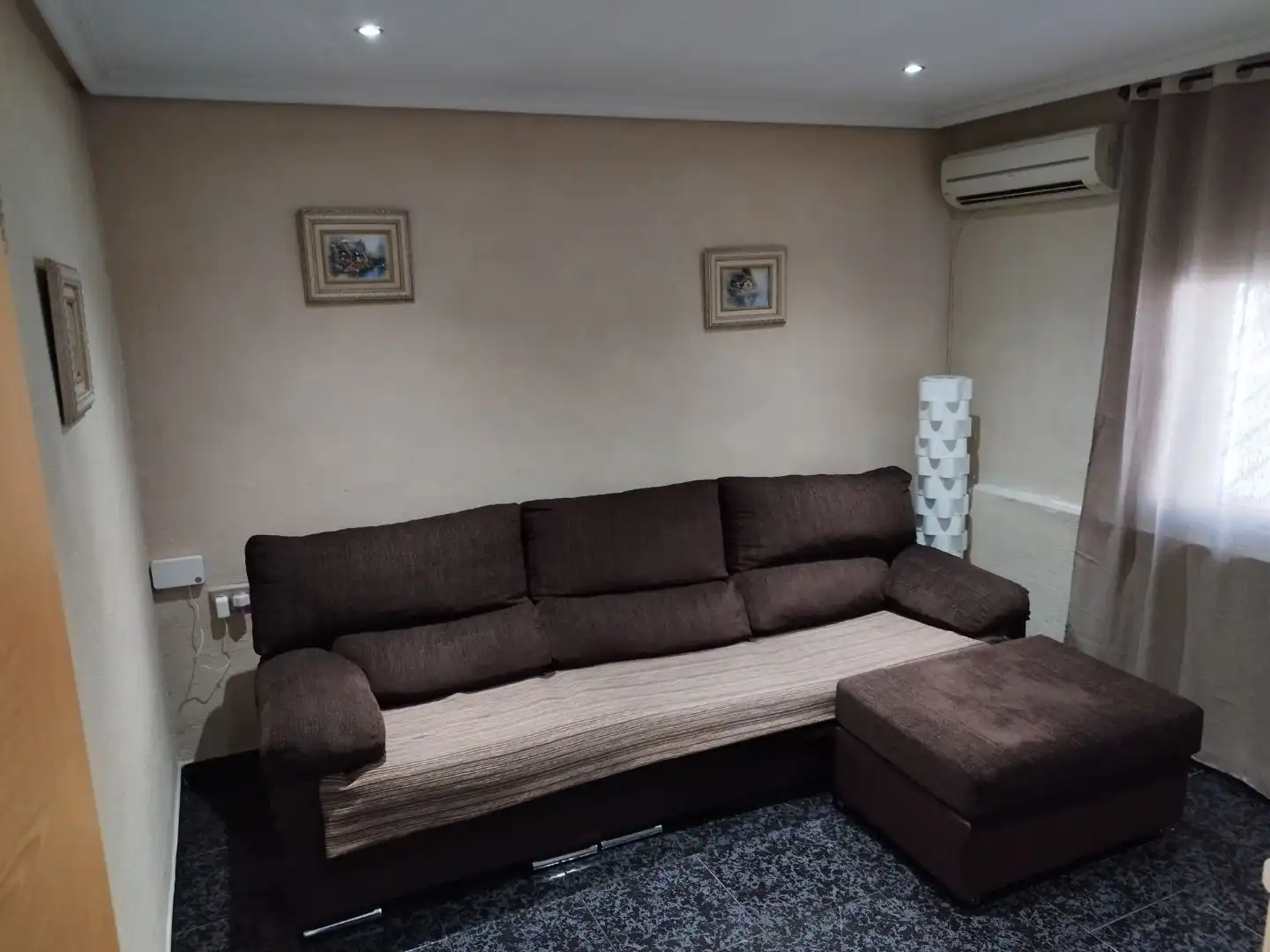 Sala d'estar de Casa o xalet en venda en  Murcia Capital amb Aire condicionat i Terrassa