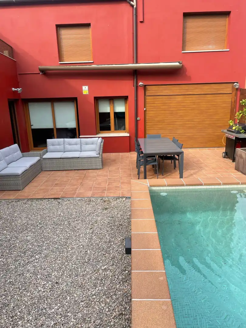 Terraza de Finca rústica en venta en Forallac con Aire acondicionado, Calefacción y Jardín privado