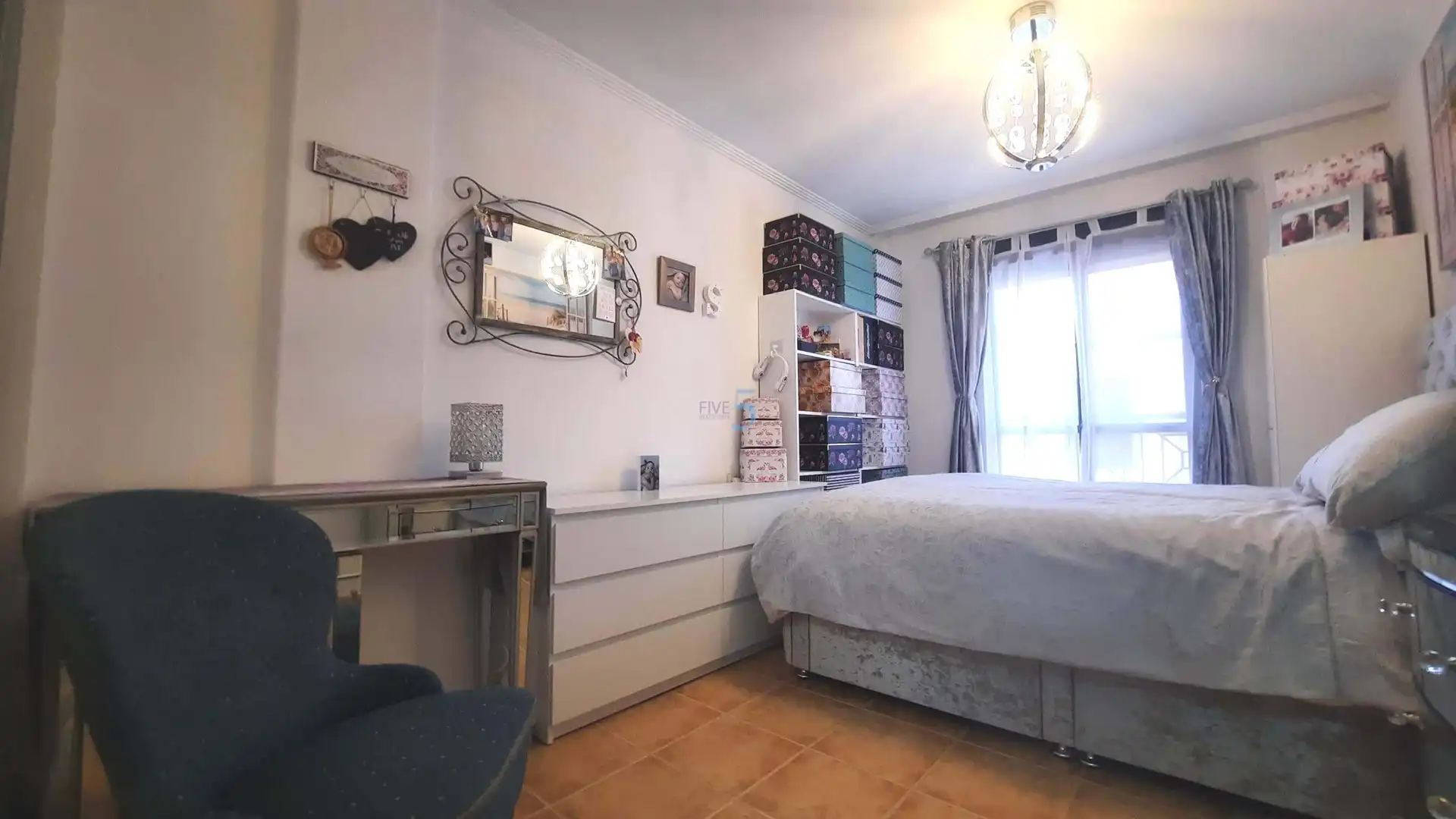 Schlafzimmer von Einfamilien-Reihenhaus zum Verkauf in Torre-Pacheco mit Klimaanlage, Heizung und Terrasse