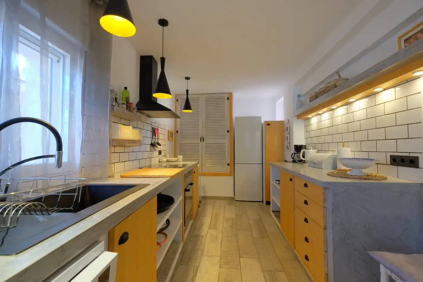 Cuina de Casa o xalet en venda en Calpe / Calp amb Aire condicionat, Calefacció i Jardí privat