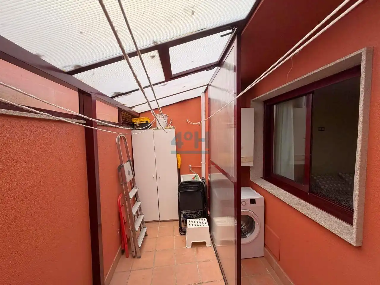 Terraza de Apartamento en venta en O Grove   con Calefacción, Terraza y Amueblado