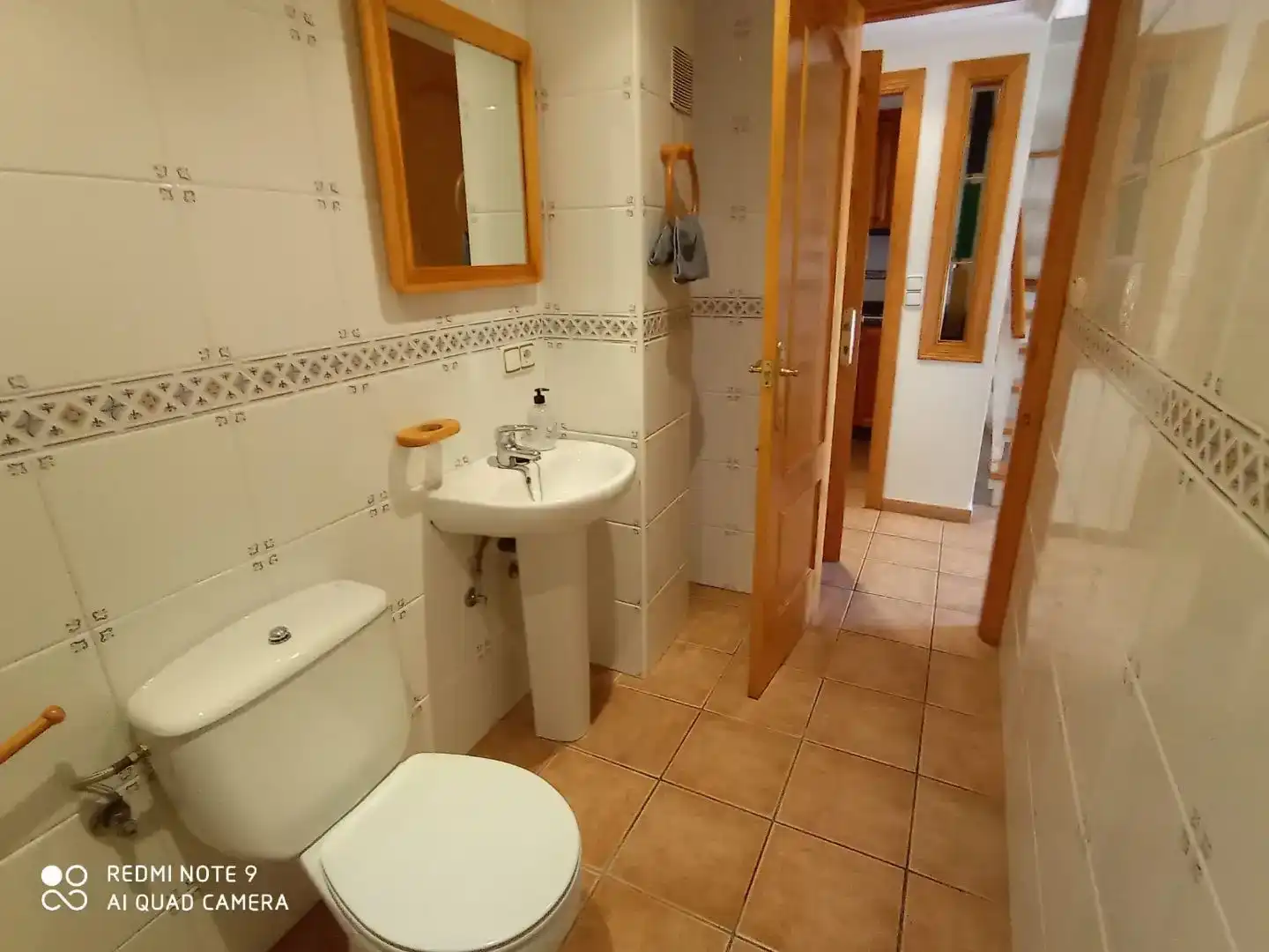 Bany de Dúplex de lloguer en Novelda amb Aire condicionat i Balcó