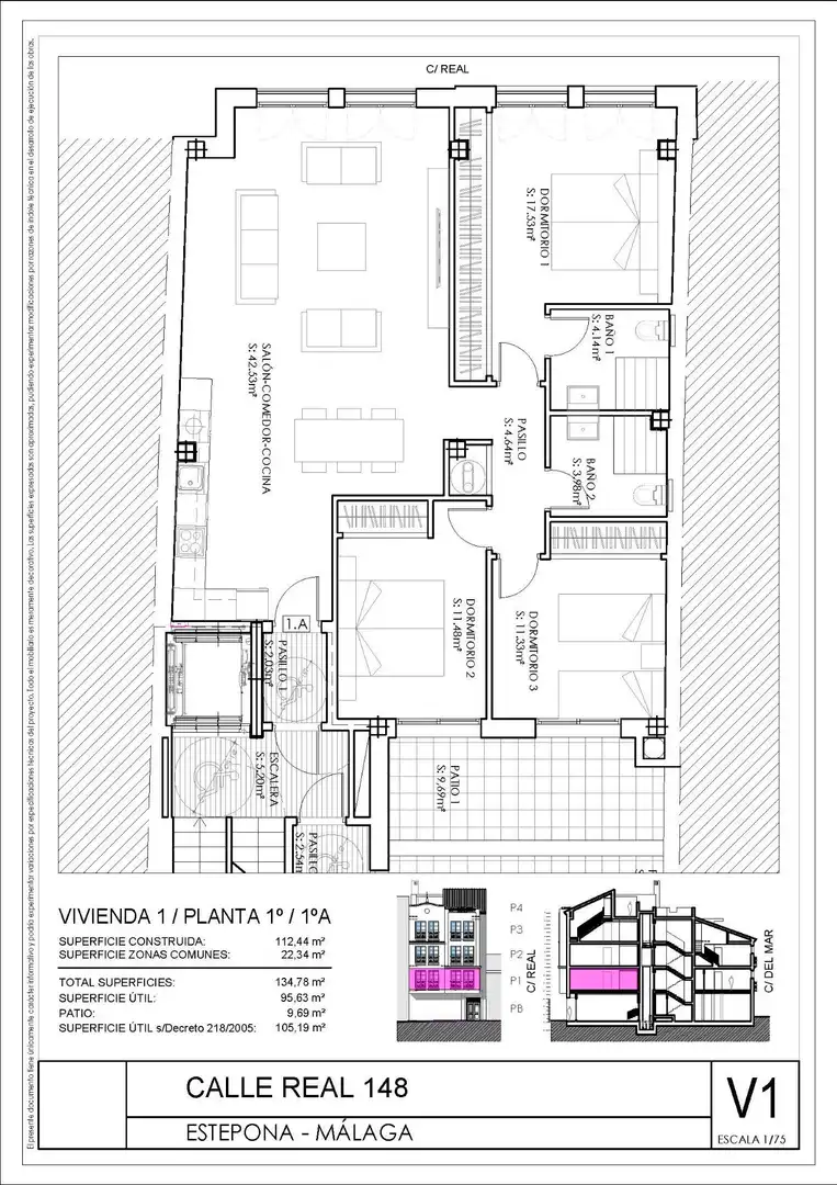 Piso con ascensor en venta en Calle Real, imagen 6