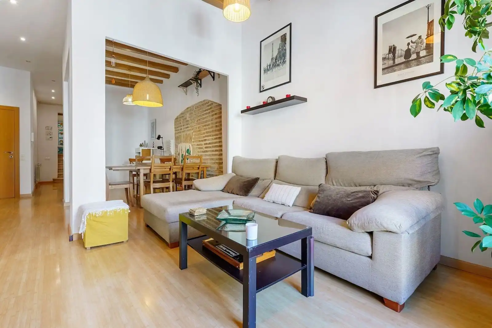 Wohnzimmer von Wohnung zum Verkauf in Tarragona mit Klimaanlage, Heizung und Möbliert