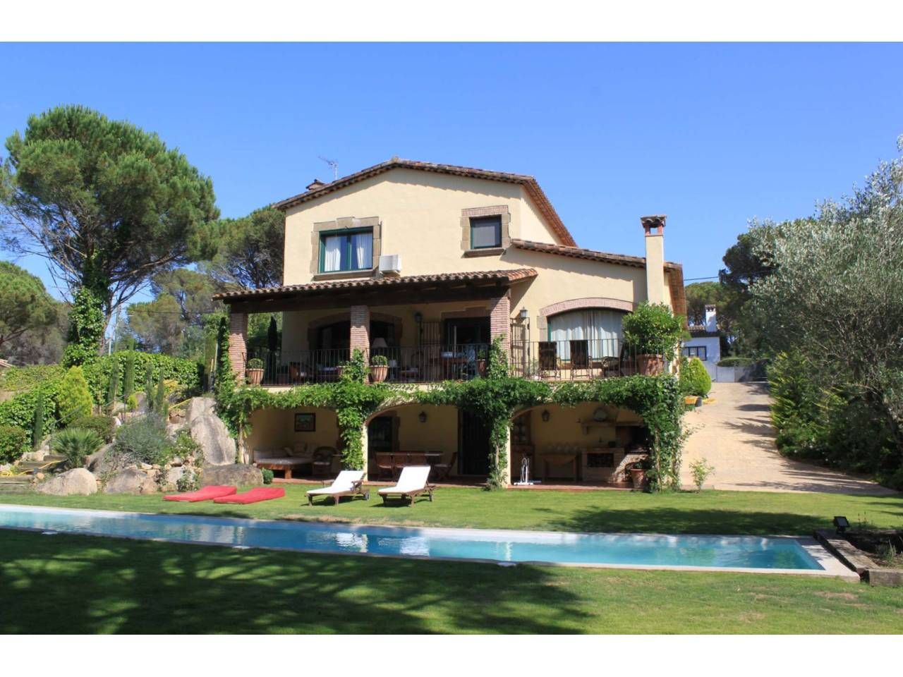 Garden of House or chalet for sale in Santa Cristina d'Aro  with Air Conditioner, Heating and Private garden