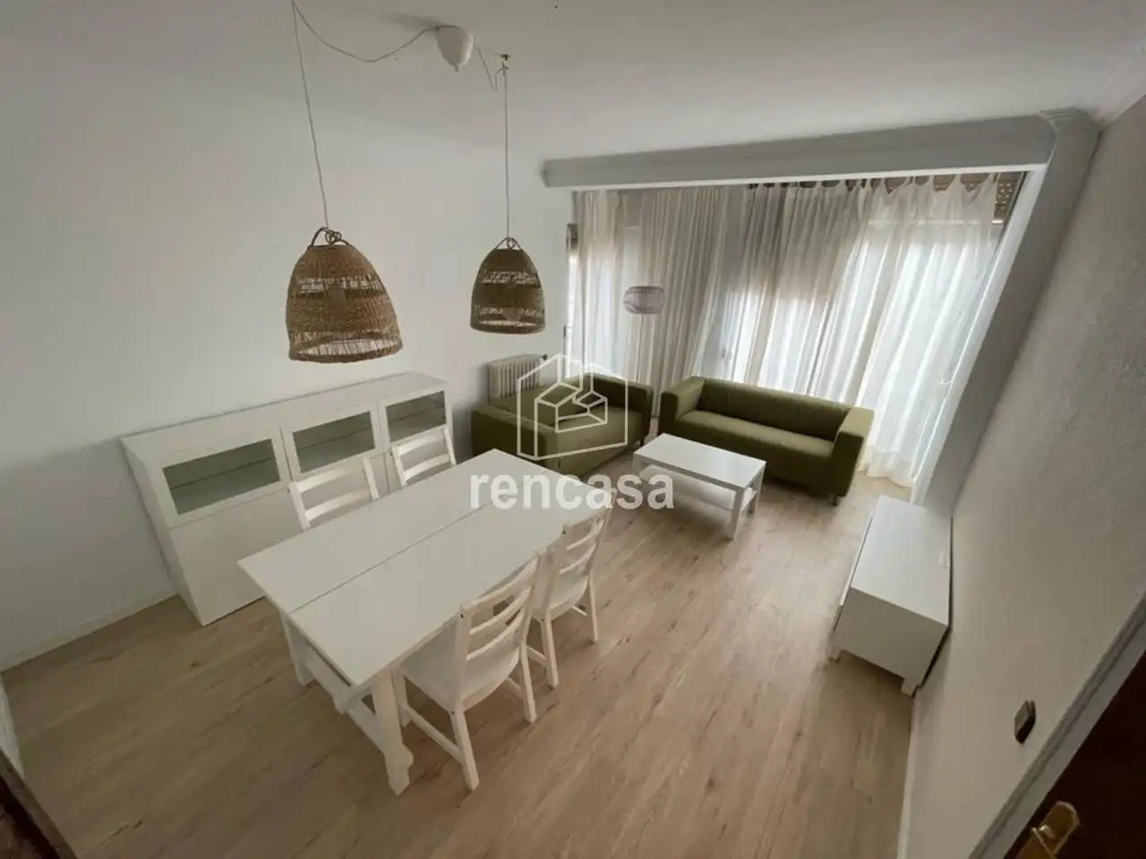 Außenansicht von Wohnung zur Miete in Lleida mit Klimaanlage, Heizung und Parkett