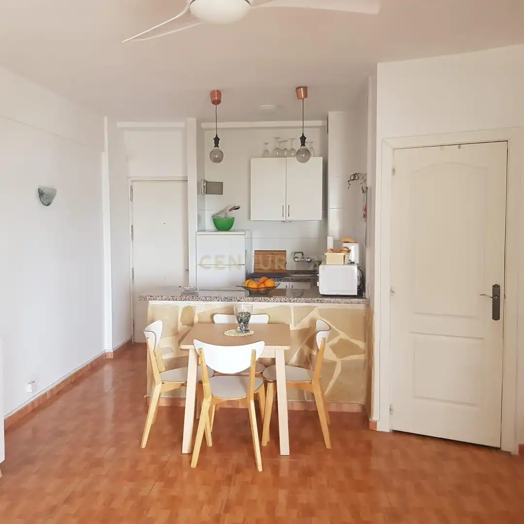 Kitchen of Study for rent in Torremolinos  with Air Conditioner, Private garden and Furnished