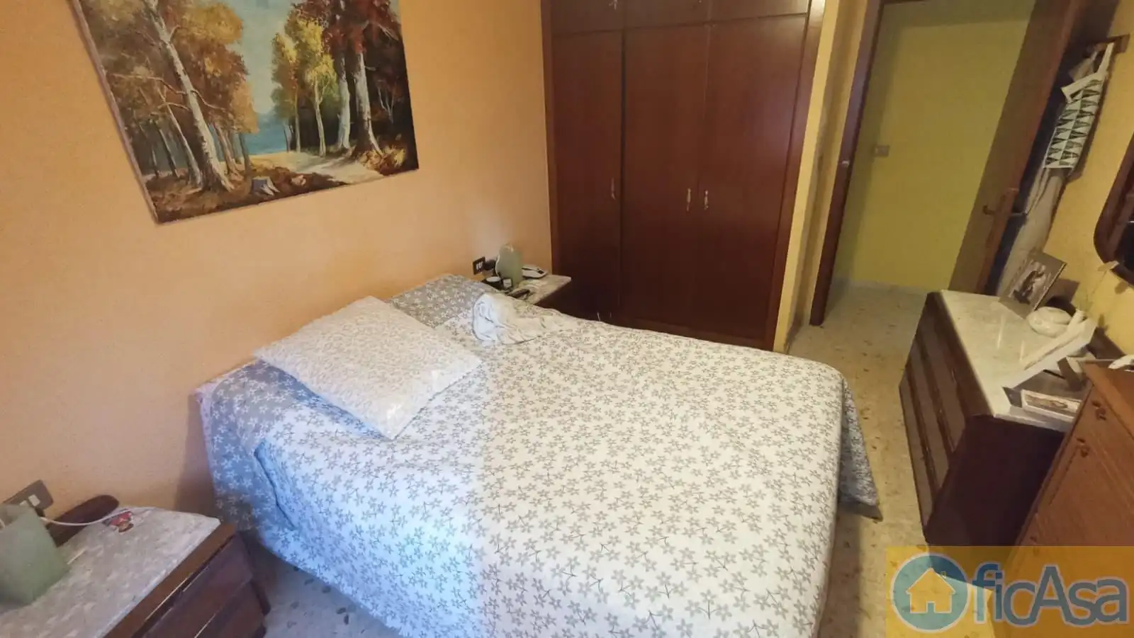 Habitación de Apartamento en venta en Castellón de la Plana / Castelló de la Plana con Aire acondicionado y Balcón