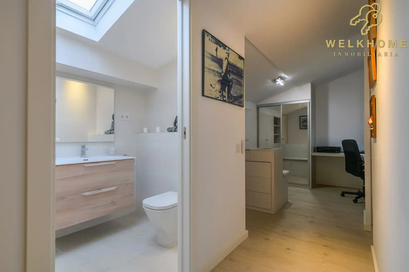 Bathroom of Attic for sale in Castelldefels  with Air Conditioner, Heating and Terrace