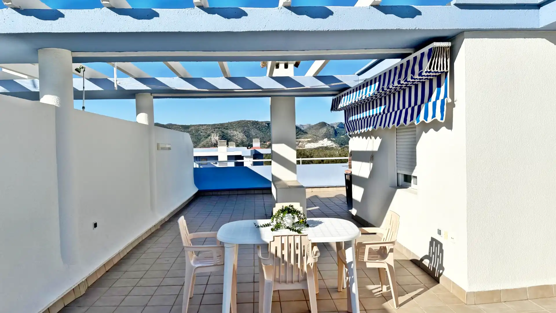 Terrassa de Apartament de lloguer en Gandia amb Aire condicionat, Calefacció i Terrassa