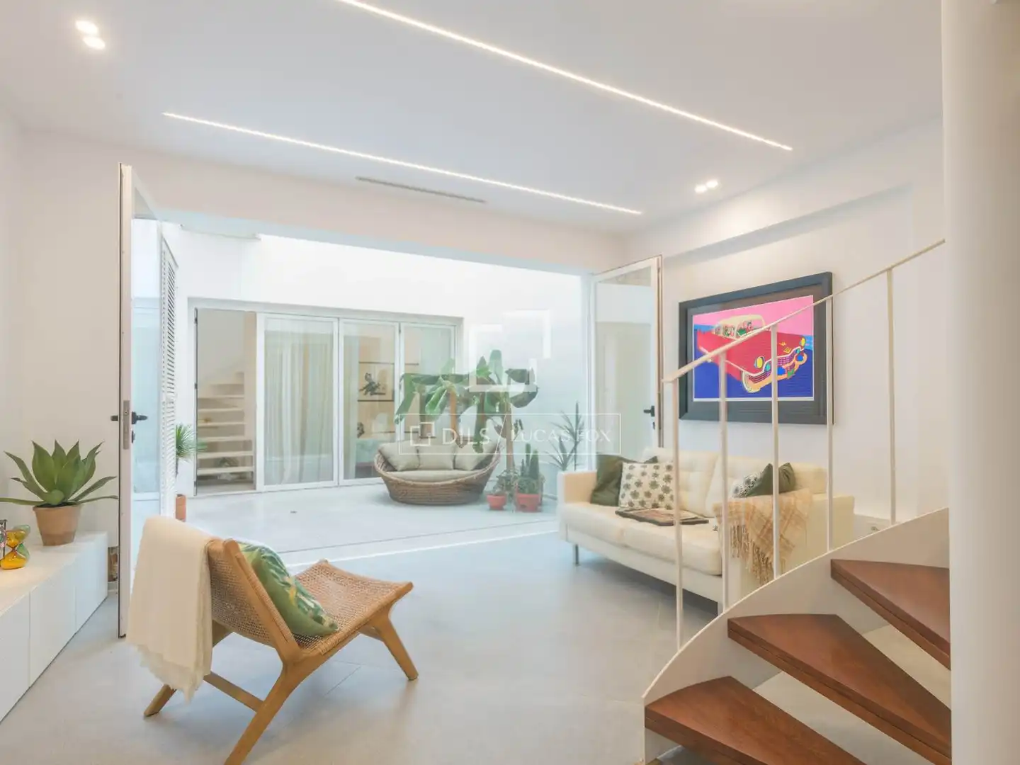 Sala de estar de Casa o chalet en venta en Málaga con Aire acondicionado, Calefacción y Terraza
