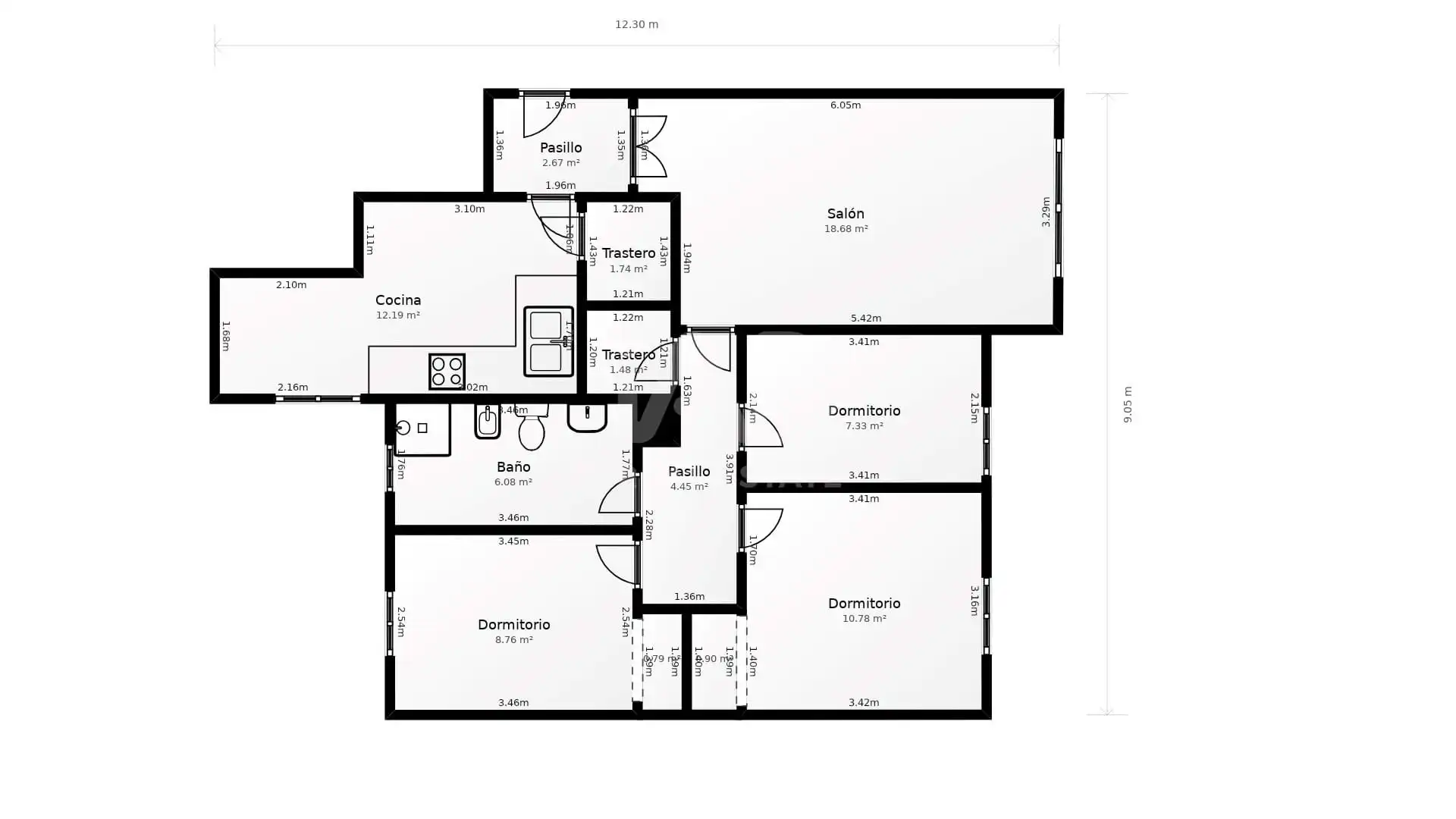 Piso en venta en Núcleo urbano
