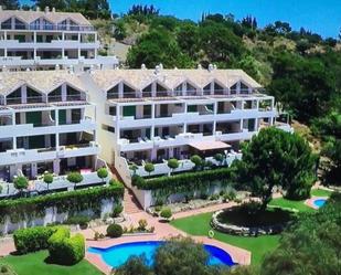 Exterior view of Apartment for sale in Mijas  with Air Conditioner, Private garden and Terrace