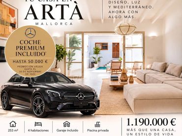 Villa con balcone in vendita a Artà Poble