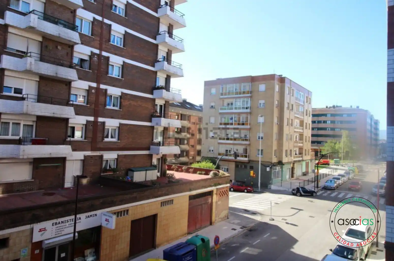 Exterior view of Flat for sale in Gijón   with Heating and Furnished