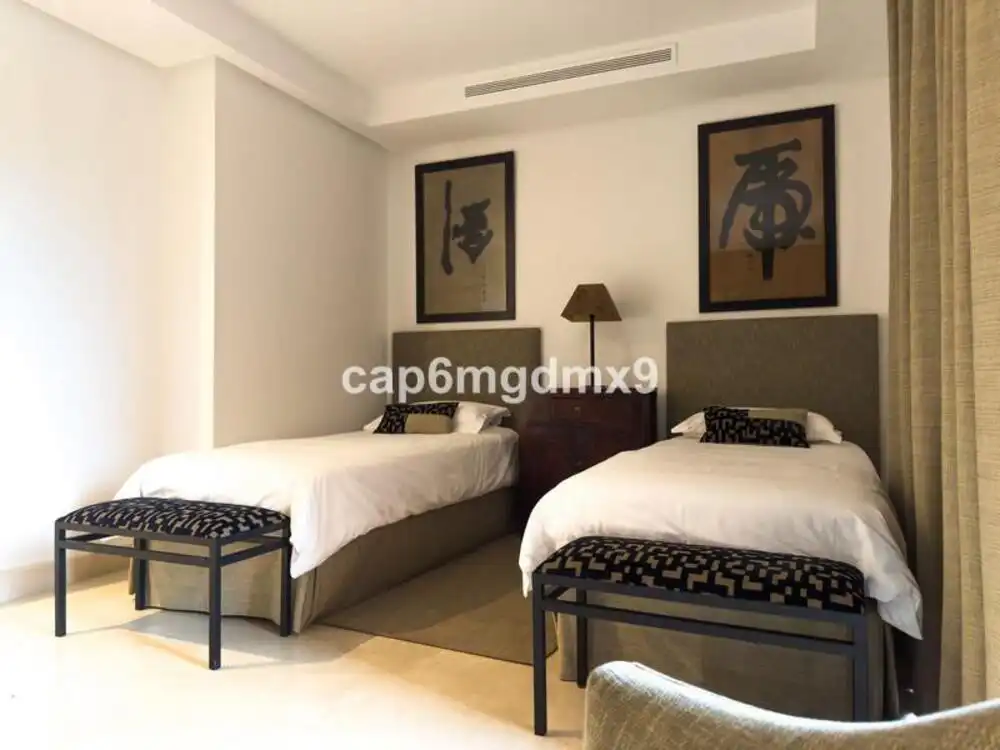 Bedroom of Attic for rent in Marbella  with Air Conditioner, Terrace and Storage room