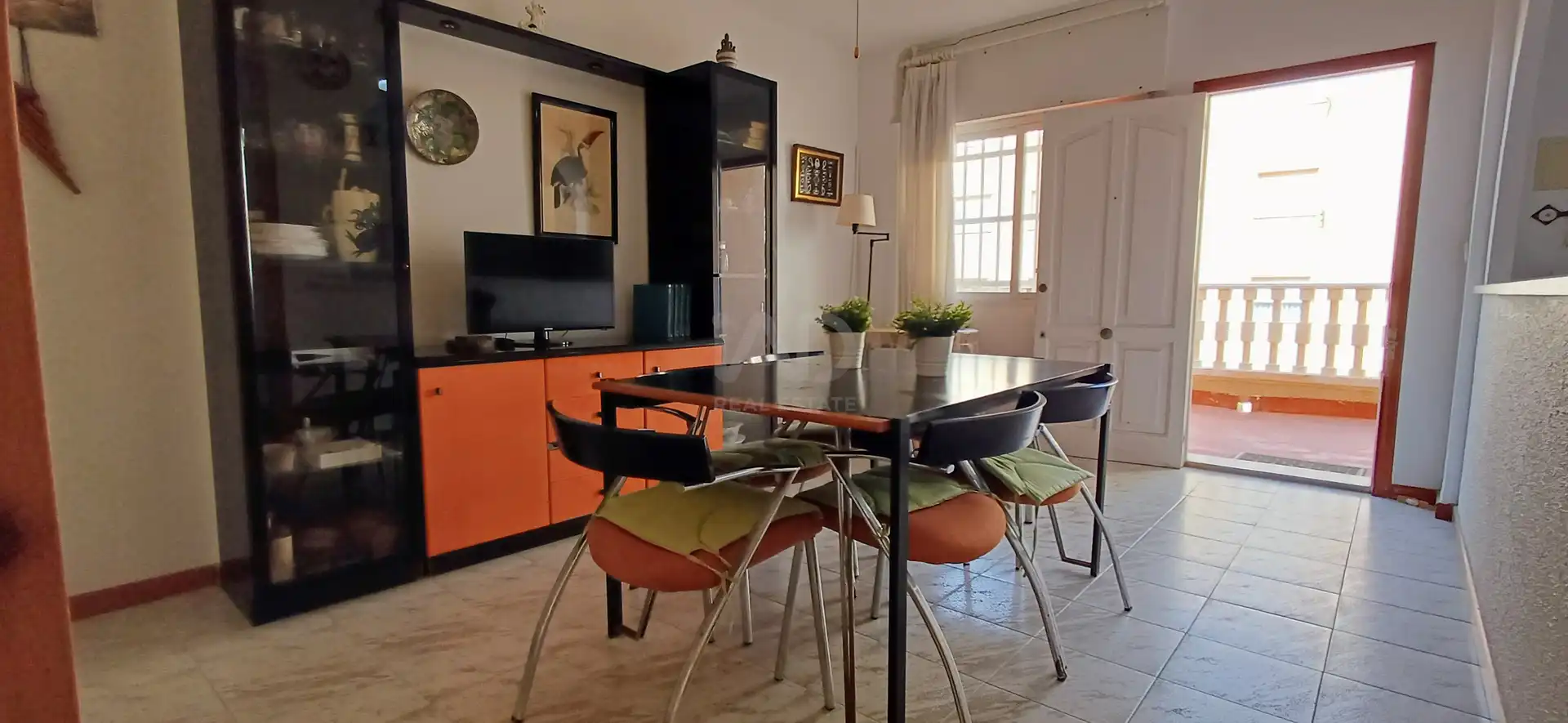 Esszimmer von Maisonette zum Verkauf in La Manga del Mar Menor mit Heizung, Terrasse und Schwimmbad