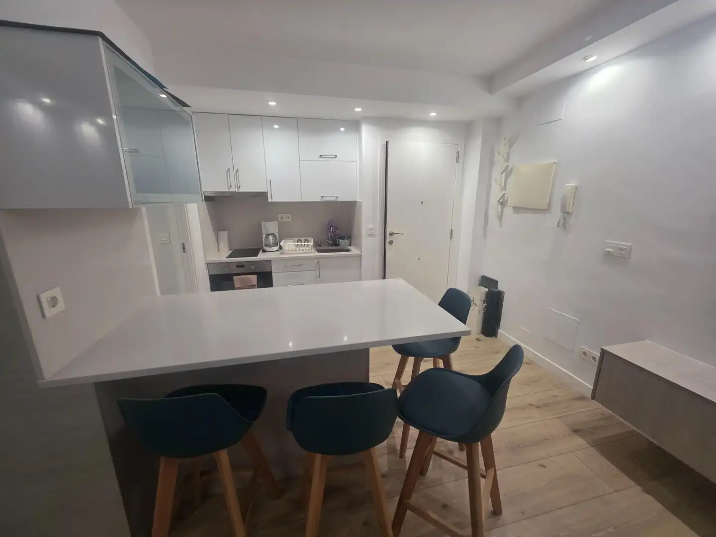 Cocina de Estudio de alquiler en Ensanche - Sar