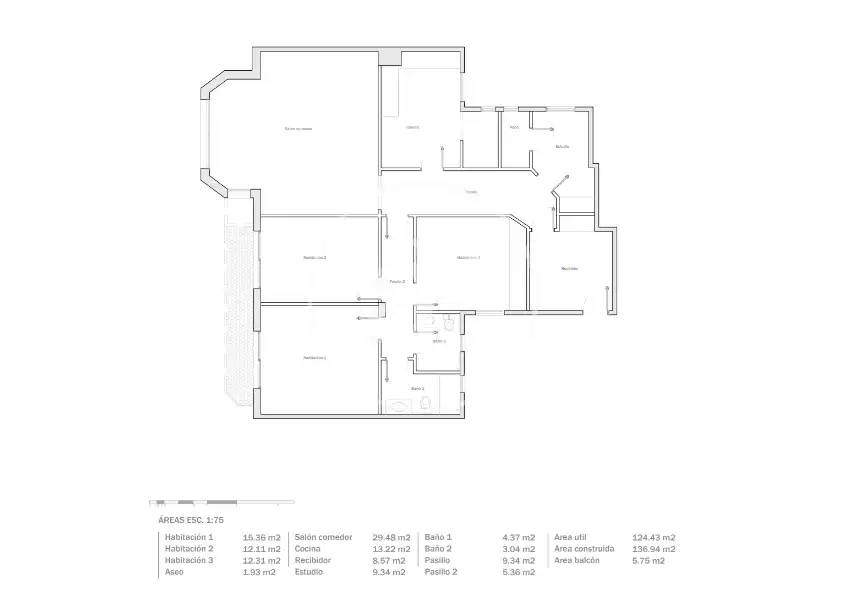 Piso en venta en Barcelona con Aire acondicionado, Calefacción y Terraza