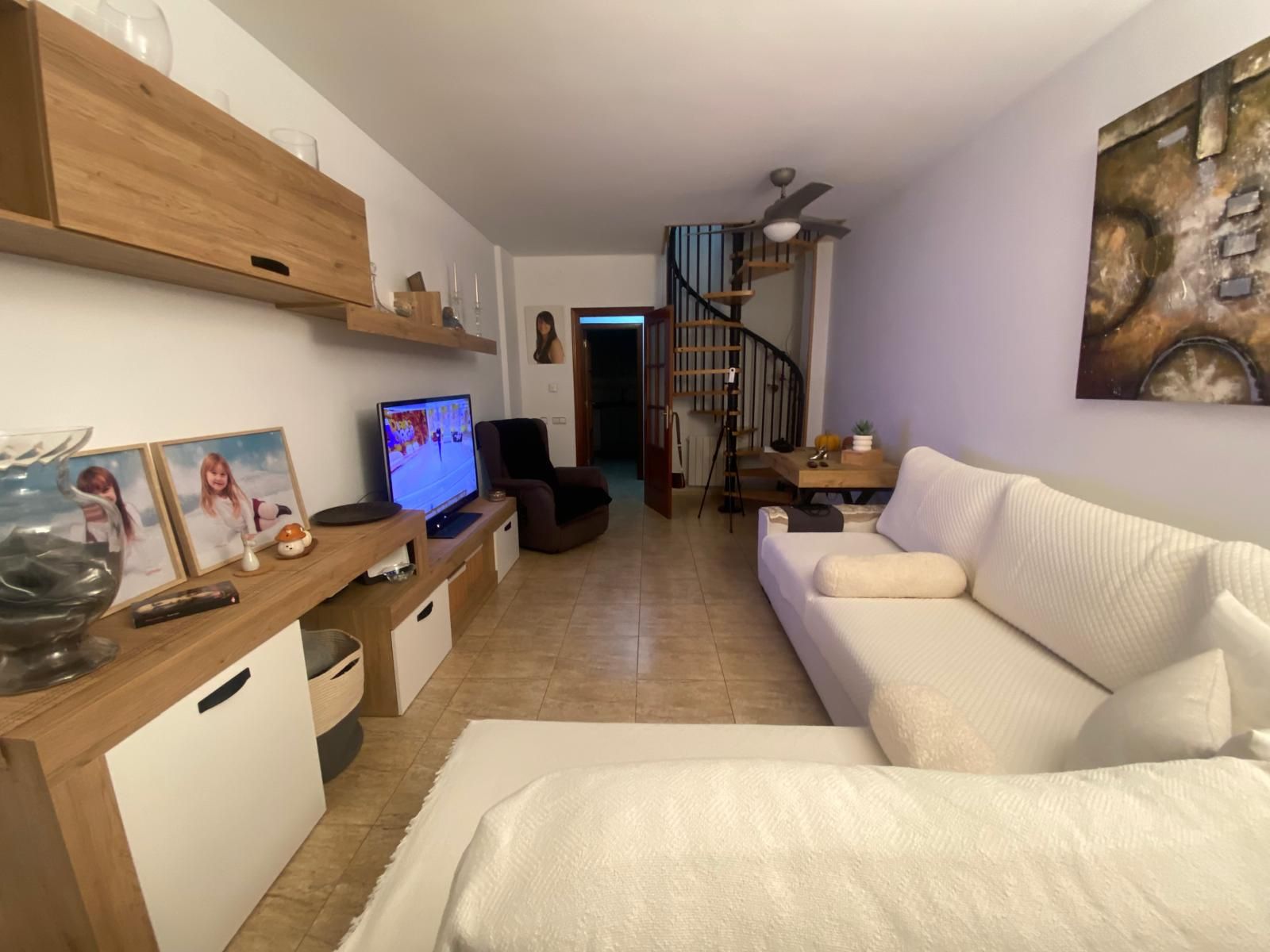 Sala d'estar de Pis en venda en Sabadell amb Calefacció, Terrassa i Traster