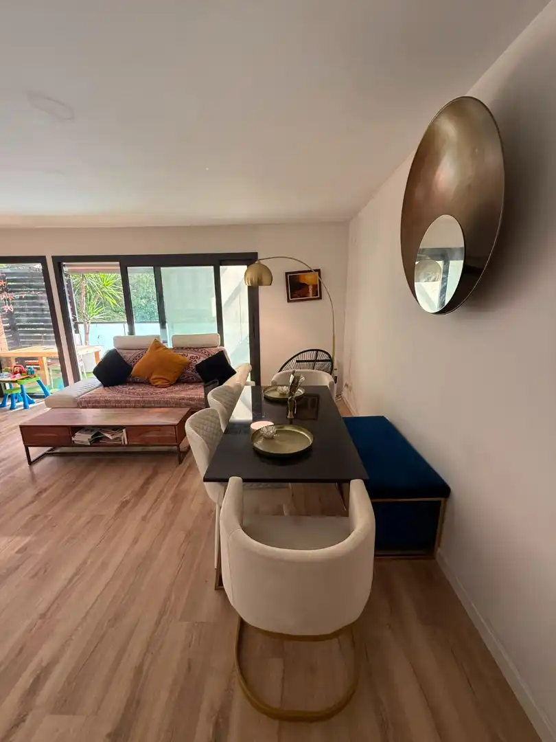 Living room of Flat for sale in Gavà  with Parquet flooring, Terrace and Storage room