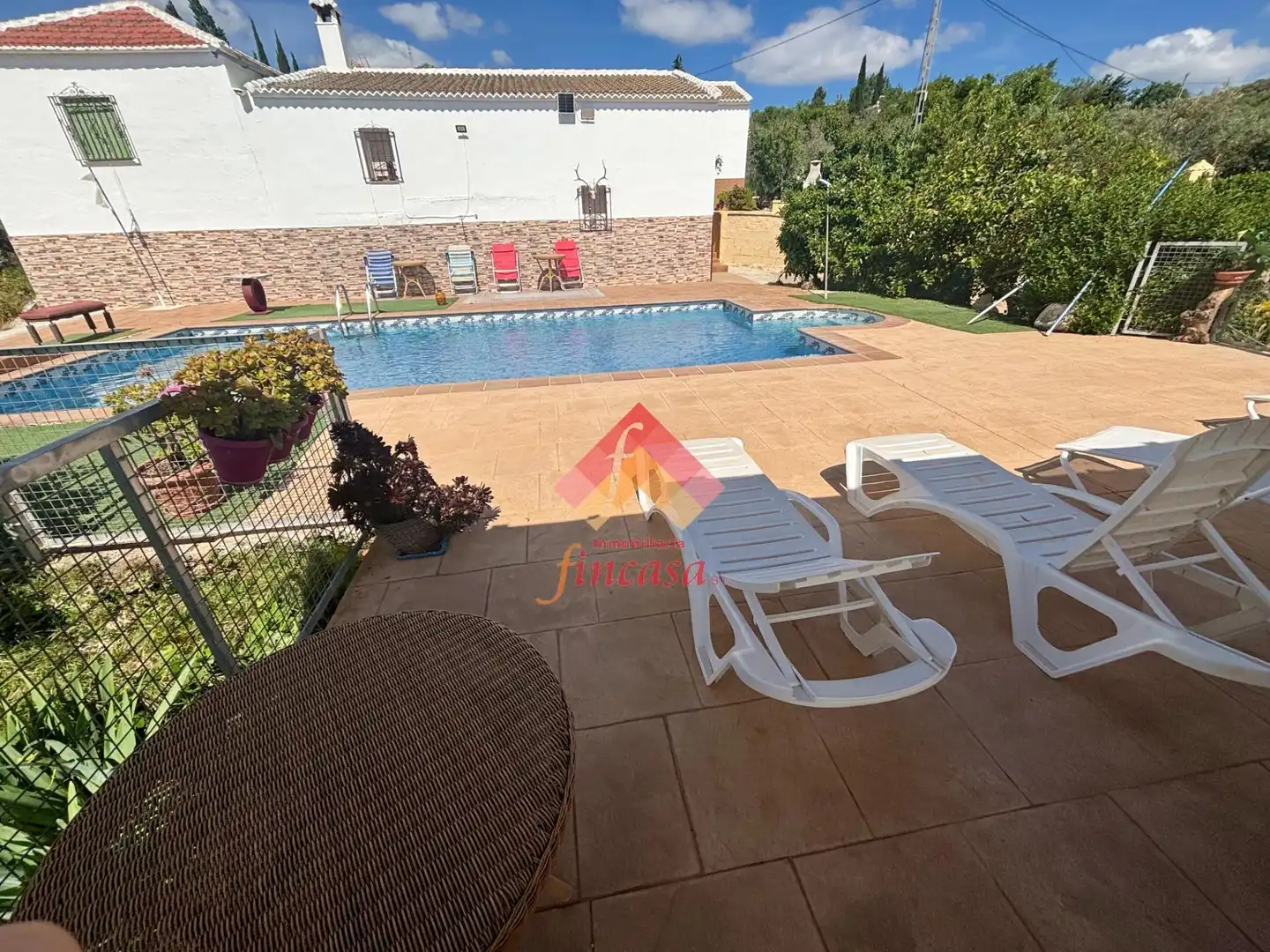 Garden of Country homes for sale in Ronda  with Heating, Swimming Pool and Furnished