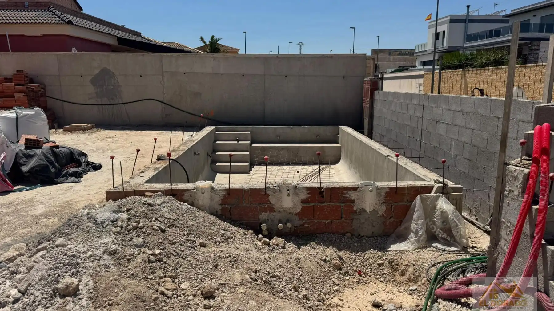 Piscina de Casa o xalet en venda en Benferri amb Aire condicionat, Calefacció i Terrassa