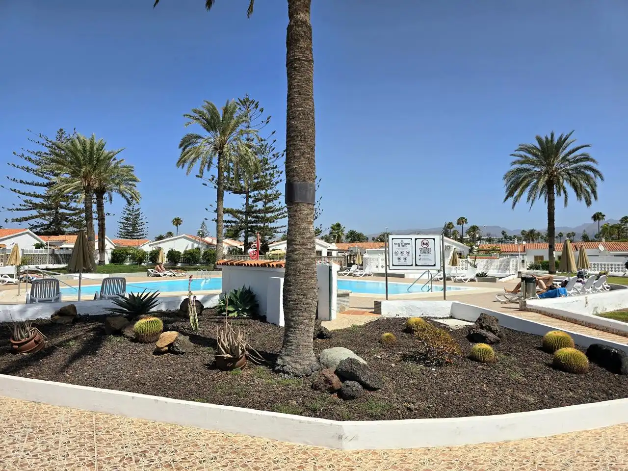 Piscina de Casa o chalet en venta en San Bartolomé de Tirajana con Aire acondicionado, Jardín privado y Terraza