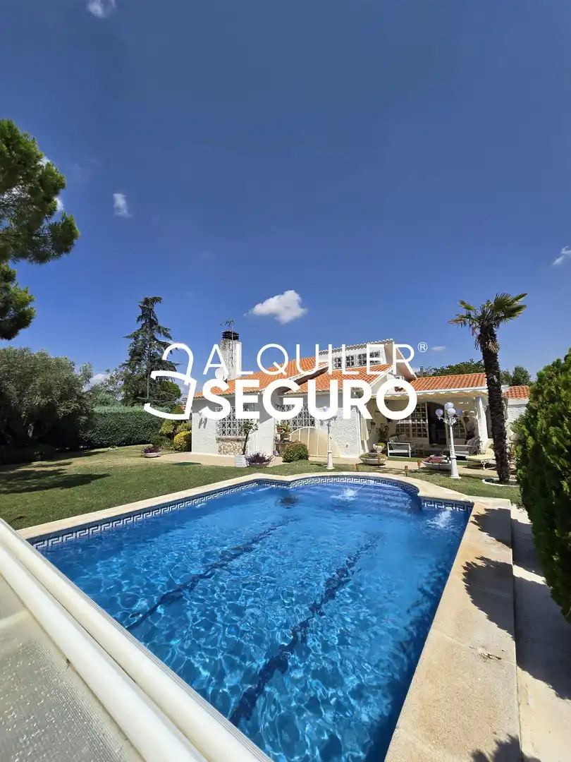 Garden of Houses for rent in Nuevo Baztán  with Air Conditioner, Heating and Terrace