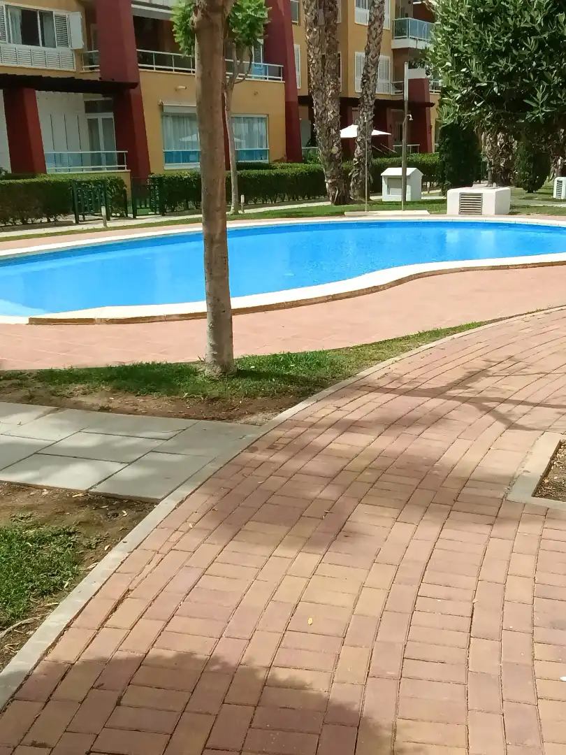 Swimming pool of Flat for sale in Fuente Álamo de Murcia  with Air Conditioner, Heating and Private garden