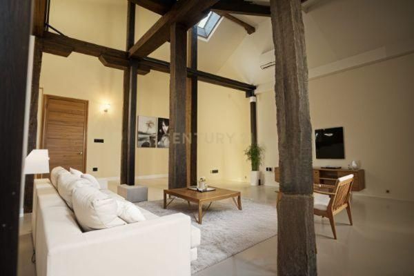 Sala d'estar de Apartament de lloguer en  Madrid Capital amb Aire condicionat, Forn i Rentadora