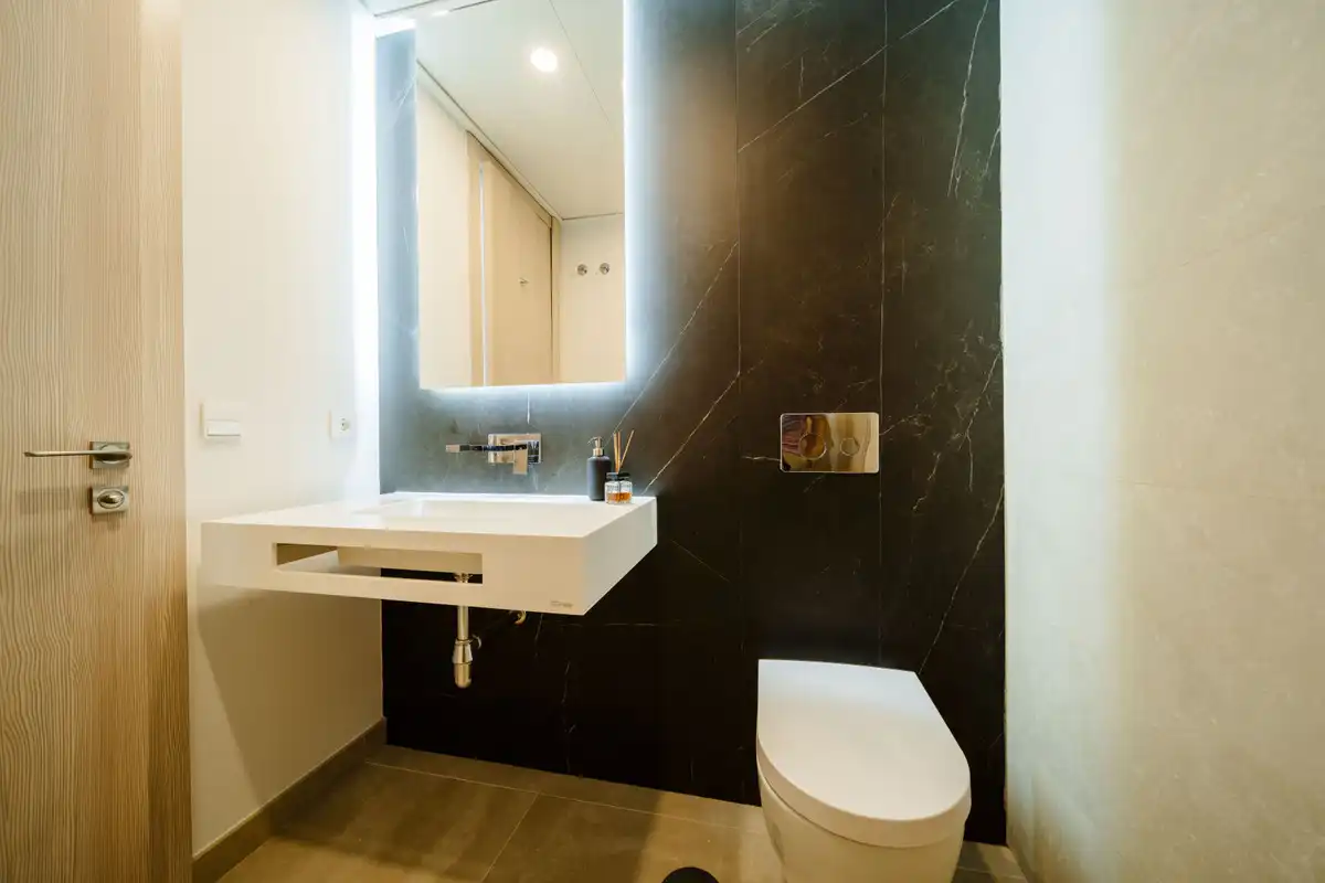 Bathroom of Apartments for sale in Mijas  with Air Conditioner, Terrace and Furnished