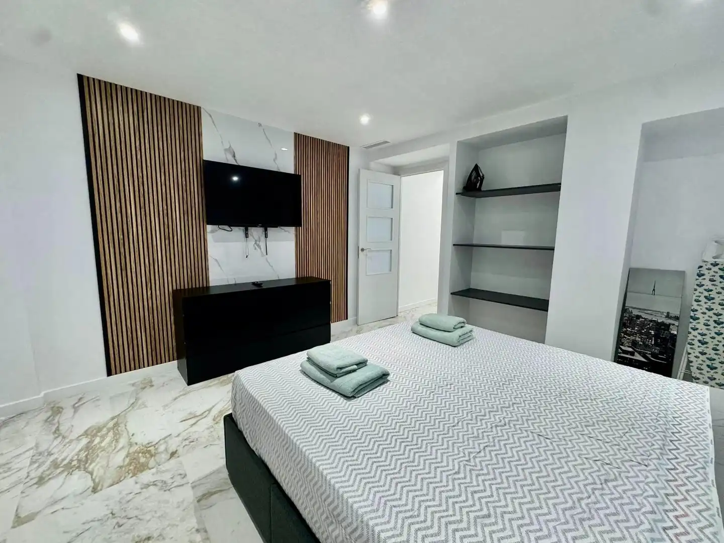 Bedroom of Flat for sale in Alicante / Alacant  with Air Conditioner, Heating and Furnished