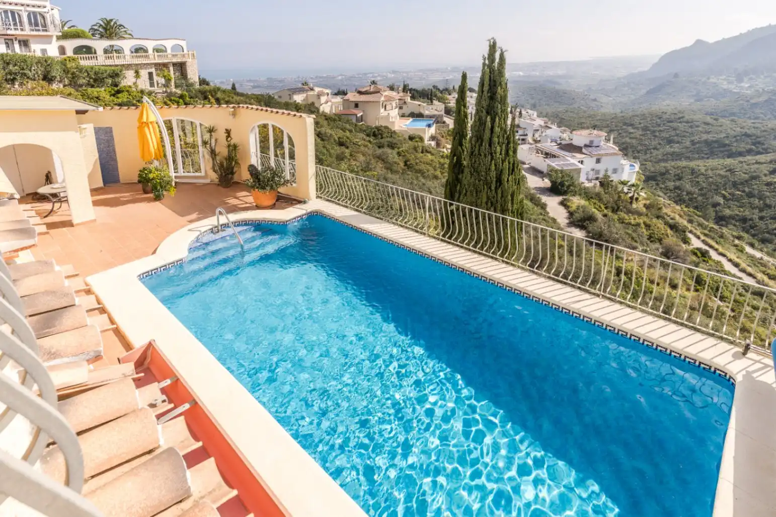 Swimming pool of Houses for sale in Dénia  with Air Conditioner, Heating and Private garden