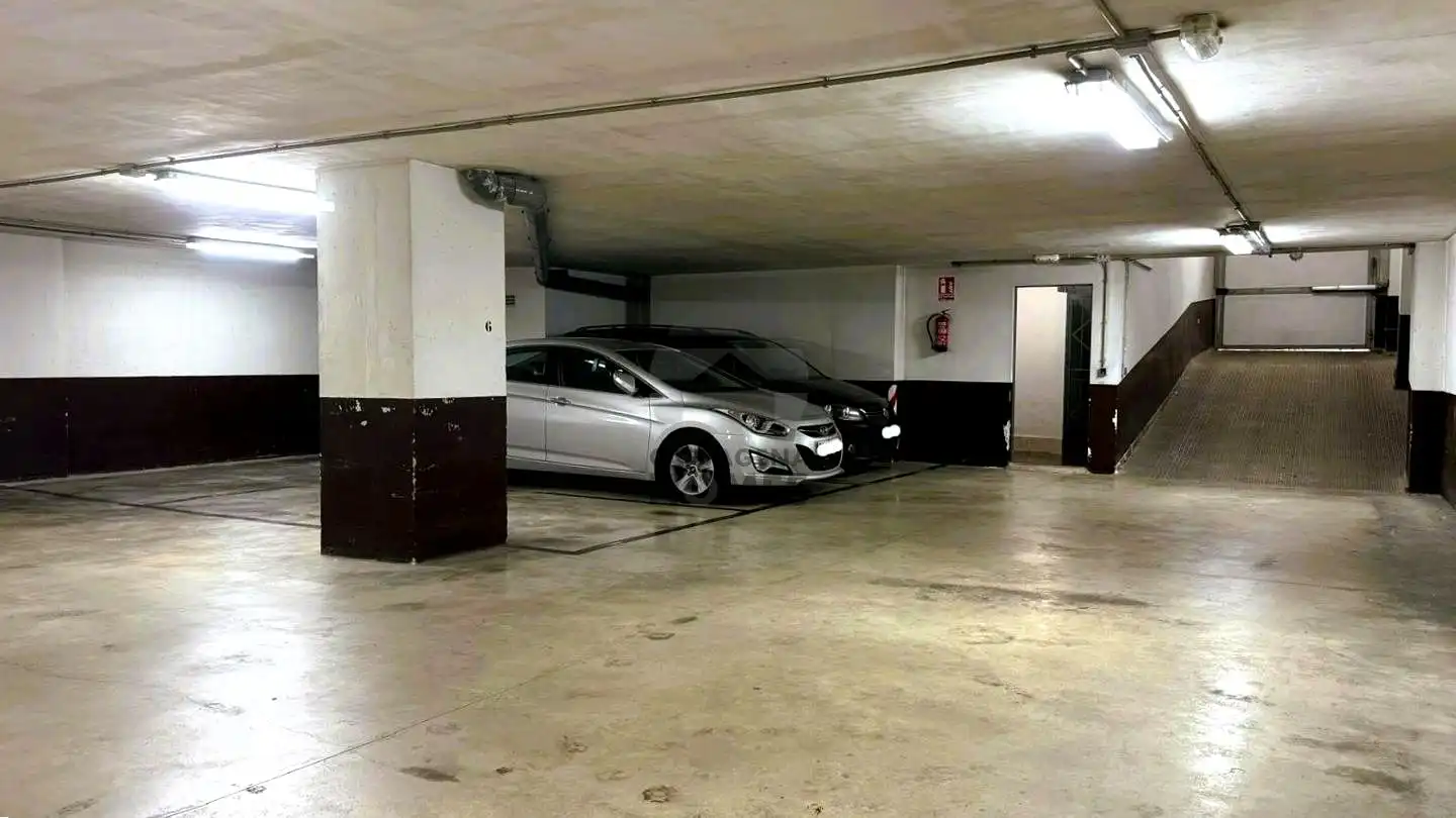 Parking of Flat for sale in Cartagena  with Air Conditioner, Parquet flooring and Storage room