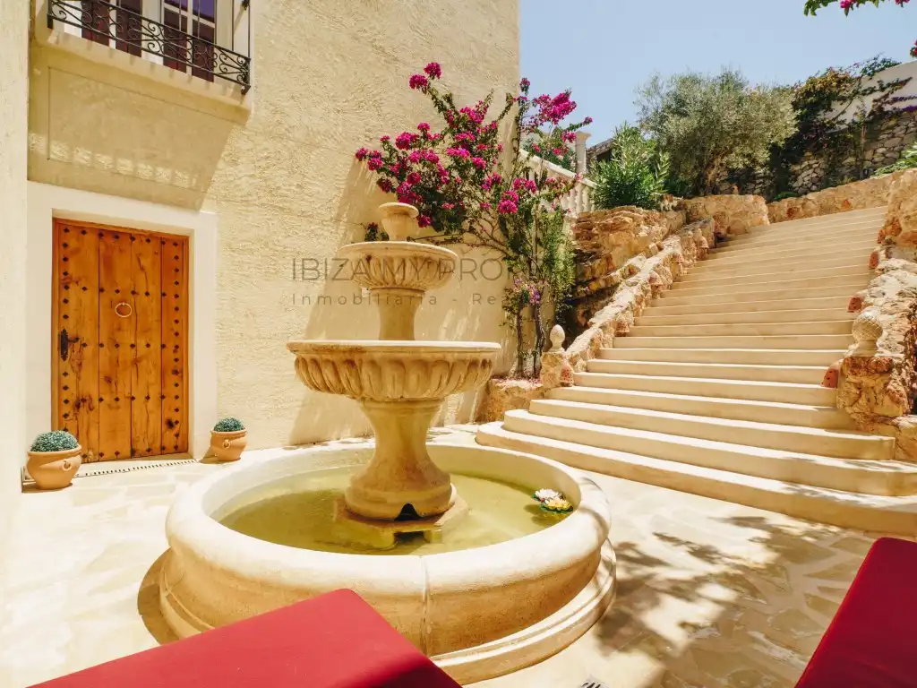 Terrassa de Casa o xalet de lloguer en Santa Eulària des Riu