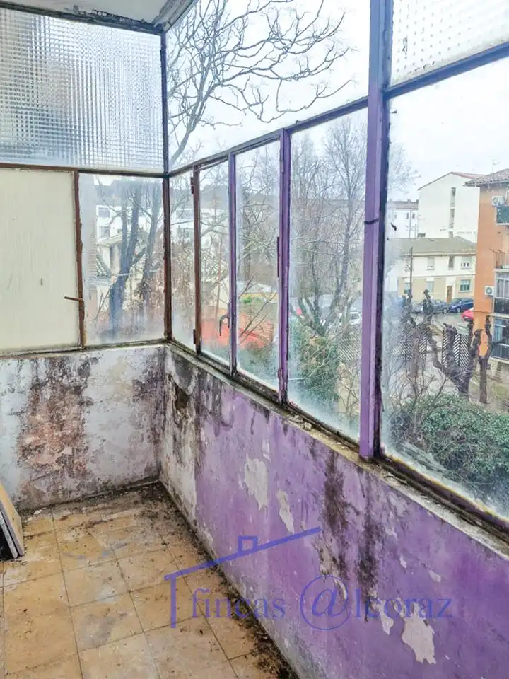 Balcony of Flat for sale in Huesca