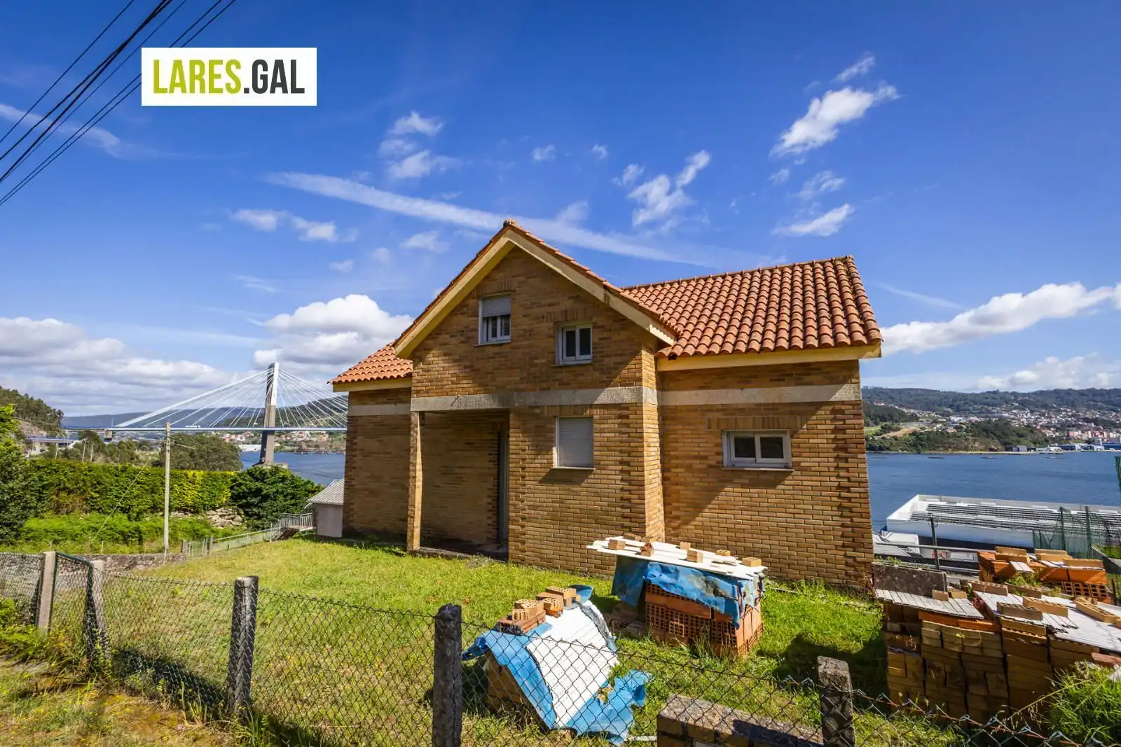Exterior view of Houses for sale in Moaña  with Terrace