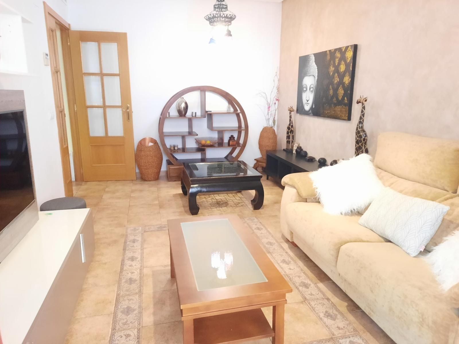 Living room of Apartment for sale in Villajoyosa / La Vila Joiosa  with Heating, Private garden and Terrace