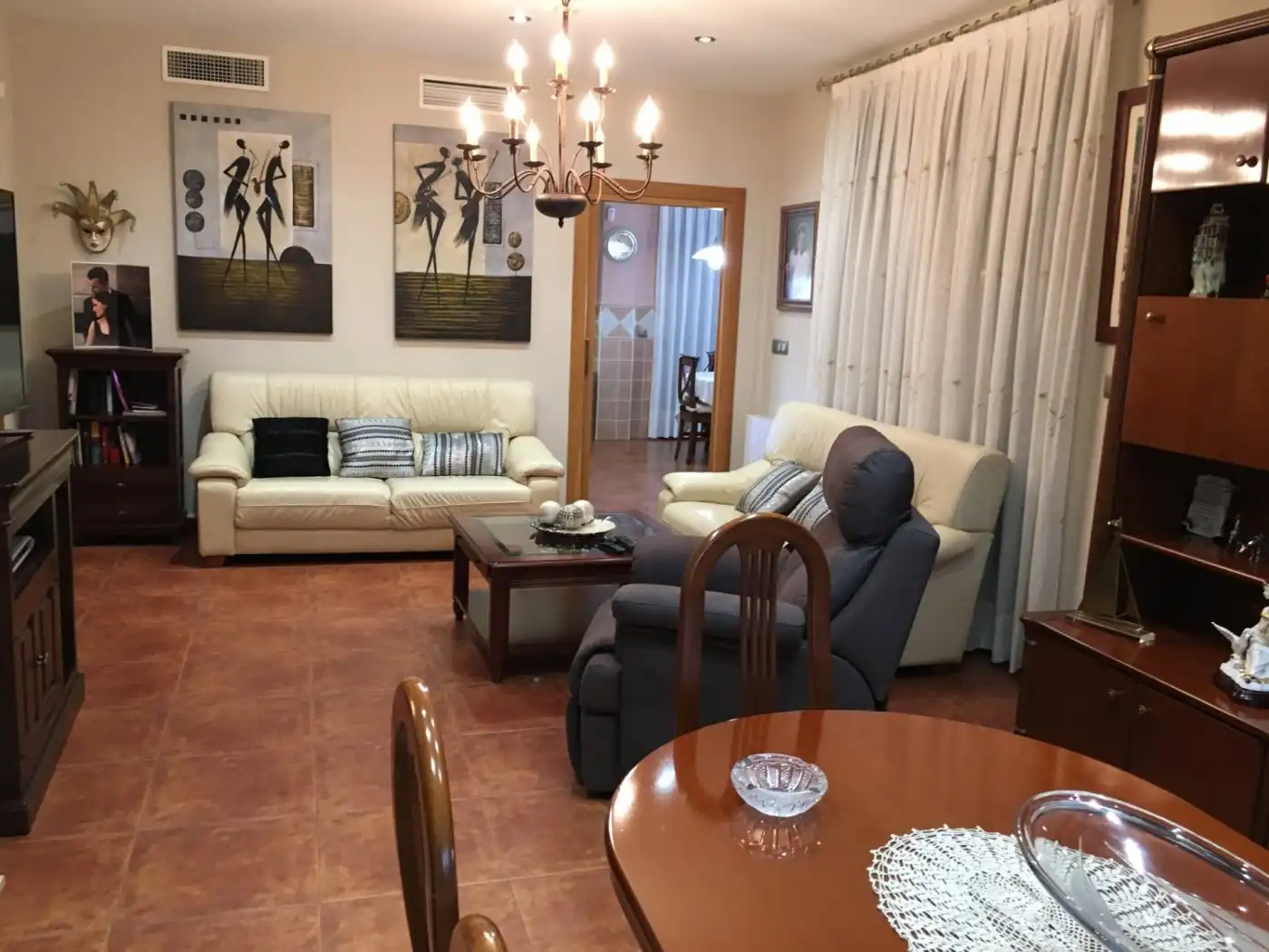 Living room of Houses for sale in Murcia  with Air Conditioner, Private garden and Terrace