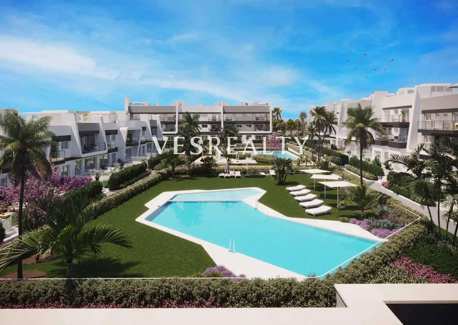 Jardí de Apartament en venda en Santa Pola amb Jardí privat, Terrassa i Piscina comunitària