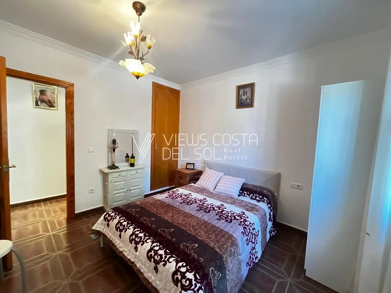Dormitori de Casa o xalet de lloguer en Algarrobo amb Aire condicionat, Calefacció i Terrassa