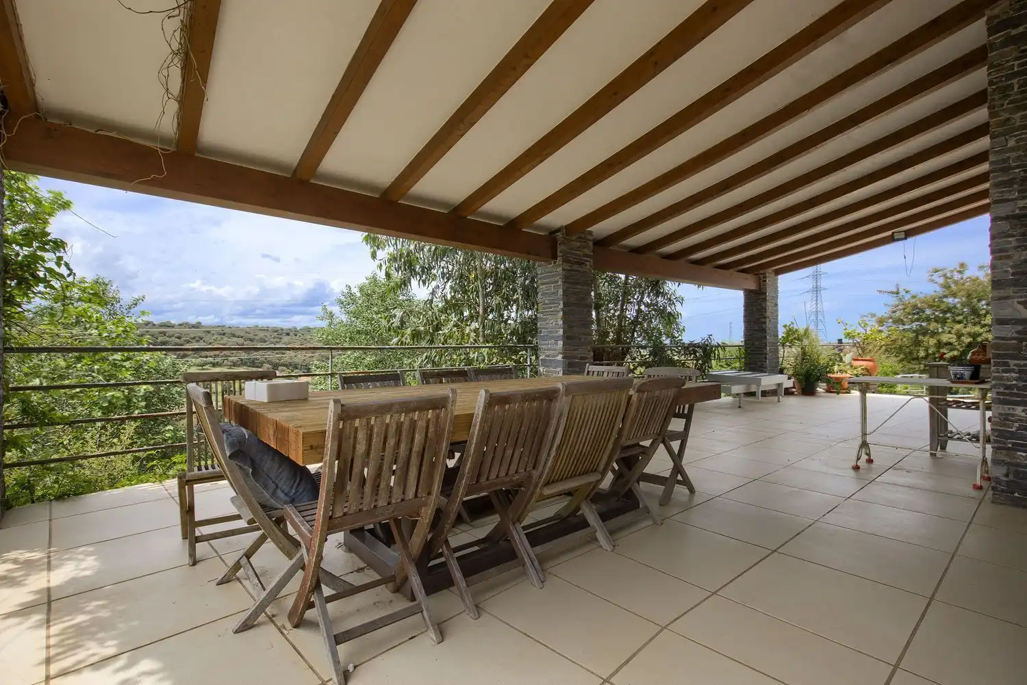 Terrace of Country homes for sale in Jaraicejo  with Storage room and Community pool